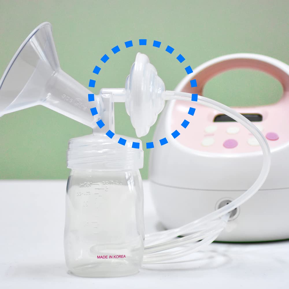 Maymom Backflow Protector For Spectra S2 Spectra S1, 9 Plus Breastpumps W Bonus Flange Adapters. Replaces Spectra Backflow Prote