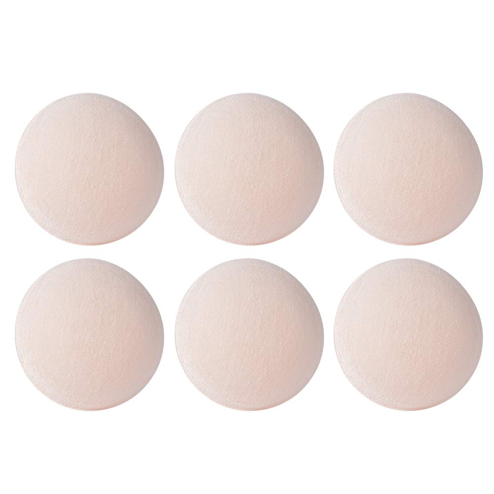 6Pcs Nursing Breast Pads, Reusable Nursing Pads Washable Soft Absorbent Nursing Pads For Every Day And Night Use For Breastfeedi