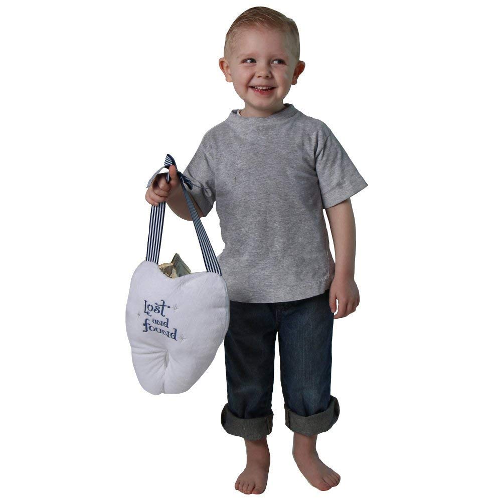 Snuggle Stuffs Tooth Fairy Lost & Found Pillow, Blue