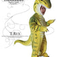Underwraps Costumes Baby'S T-Rex Costume Jumpsuit, Green, X-Large (4-6 Yrs)