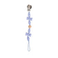 Nuby Pacifinder Silicone Pacifier Clip - Baby Pacifier Holder Clip With Convenient Hook Loop - Bowtie