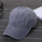 Kids Solid Cotton Baseball-Hat - Baby-Boys Washed Cotton Baseball Hats Toddler Infant Baseball-Cap For 2-7 Years (Navy+Grey 2 Pc