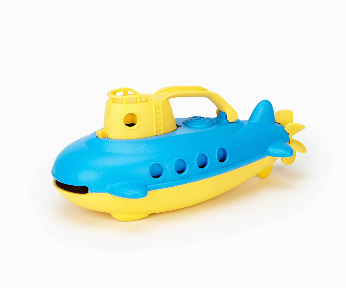 Green Toys Suby-1033 10.25 X 5.25 X 4.50 Yellow Cabin Submarine