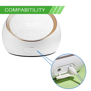 Pumpmom Replacement Tubing For Spectra Synergy Gold Dual Adjustable Electric Breast Pump, Bpa Free Replace Spectra Sg Dual Power