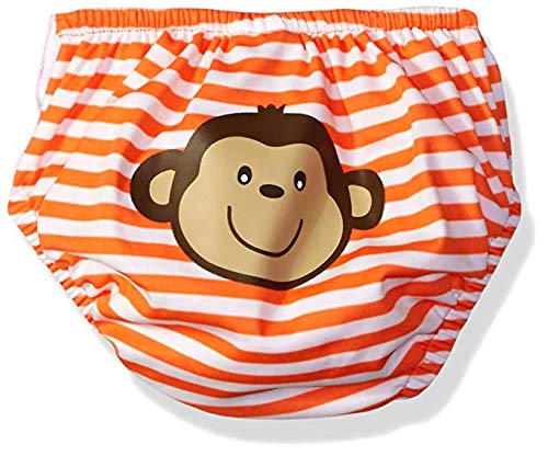 Kiko & Max Baby Boys' Infant Three-Pack Absorbant Reusable Swim Diaper (Medium)