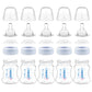 Maymom Wide-Mouth Milk Storage And Feeding Collection Bottle With Nipple, Dome Cap, Bottle Top, Sureseal Sealing Disk; Compatibl