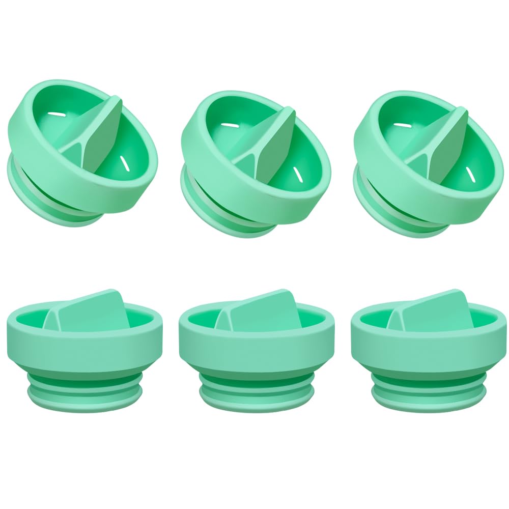 Tbuymax Duckbill Valves Compatible with Elvie Stride Pump Parts, 6 pc Food Grade Silicone Breast Feeding Valves, Not Original St
