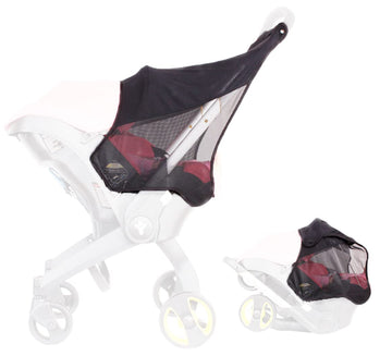 Baby Stroller Sun Shade Net Compatible With Doona, Sun Cover Protection Fit Doona, Car Seat & Stroller Sunshade Awning Canopy Um