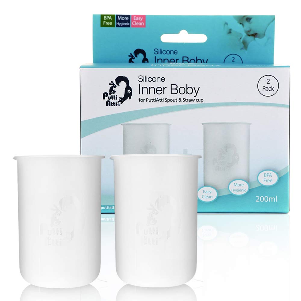 Putti Atti Silicone Inner Body, 6.8 Fl Oz [2 Pack]