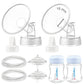 Maymom Pump Parts Compatible with Spectra S2 S1, 18mm Flange Valve Tube Bottle Backflow Protector, Not Original Spectra S2 Repla