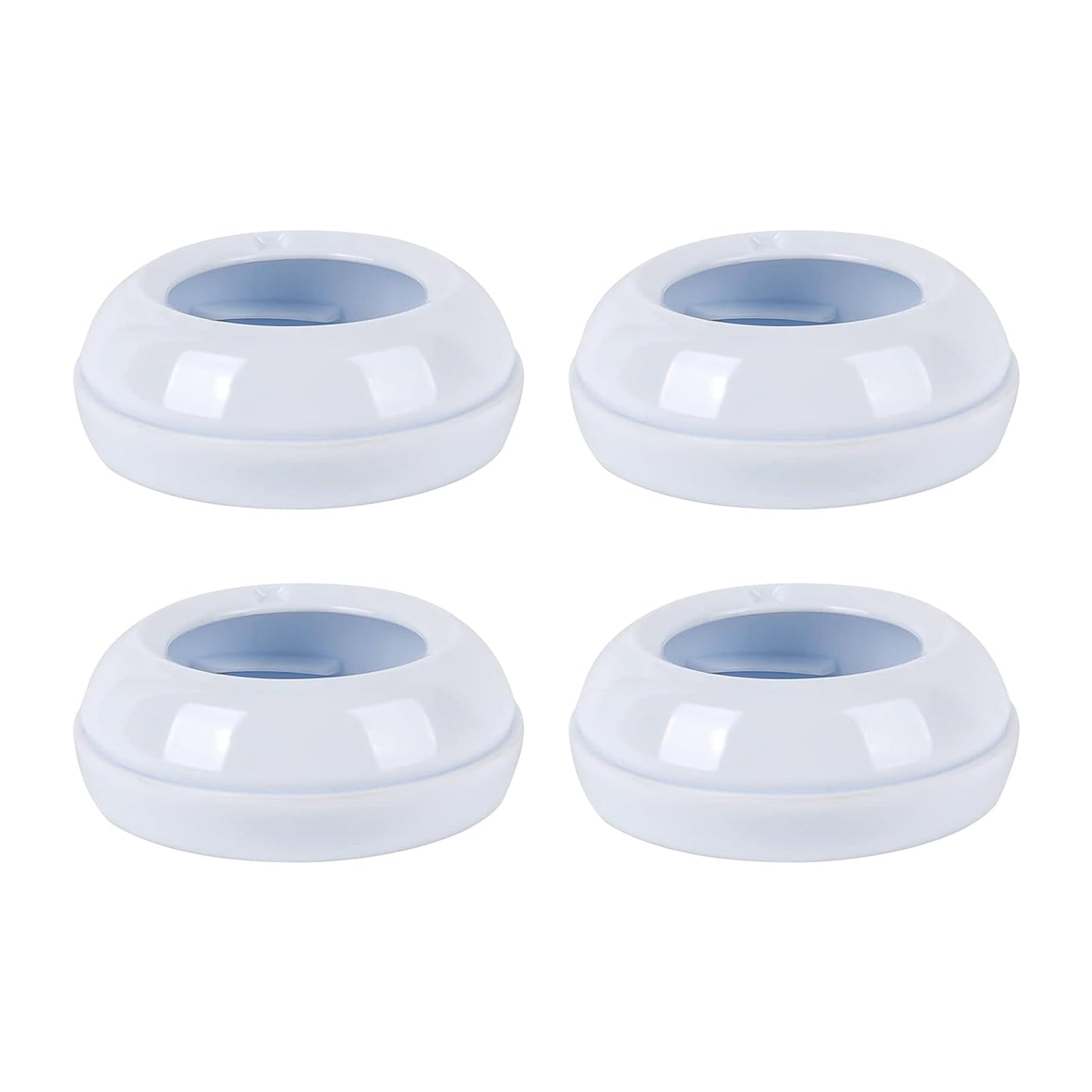 4-Pack Baby Bottle Rings For Philips Avent Natural Bottles, Baby Bottle Replacement Screw Ring Collars, Baby Bottle Nipple Rings
