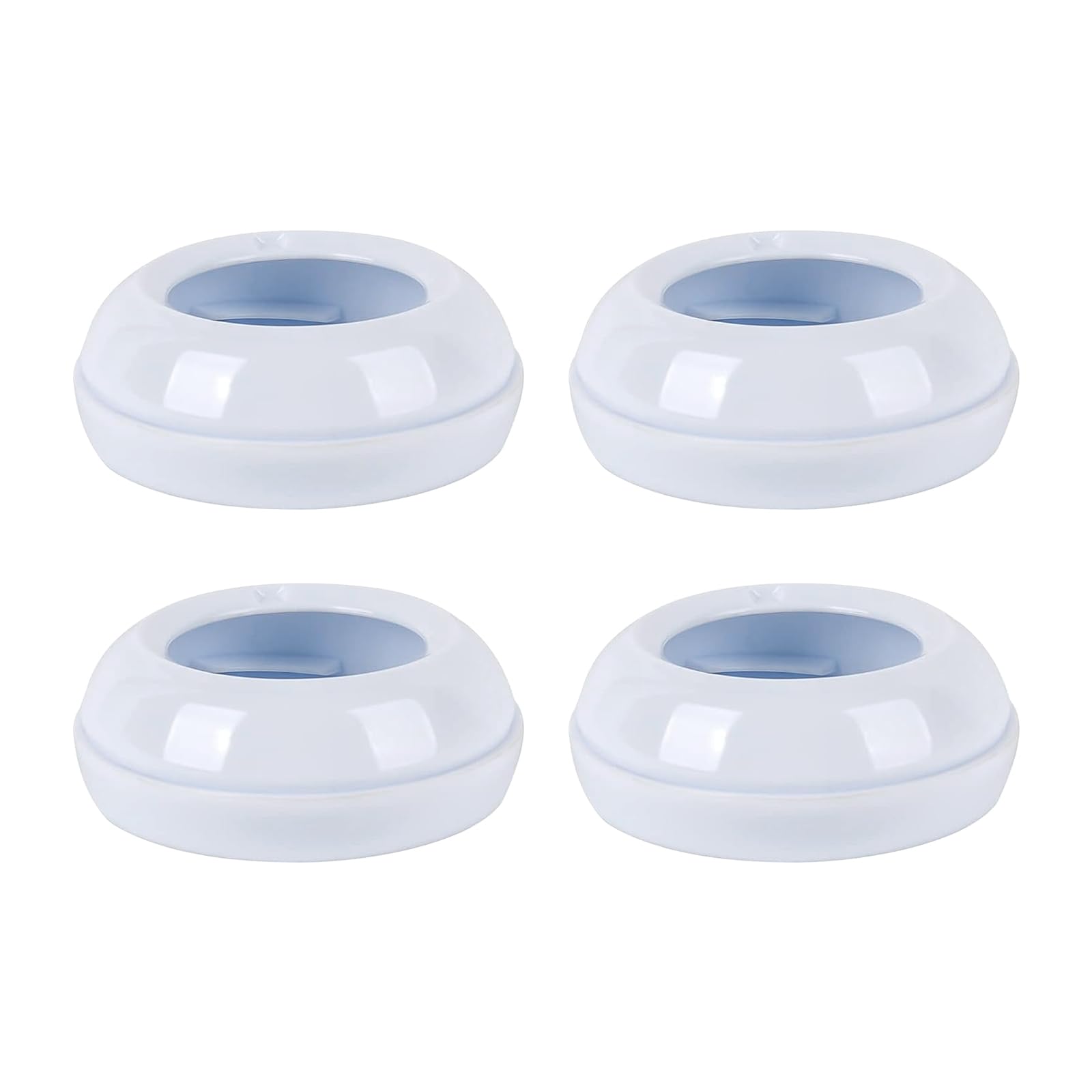 4-Pack Baby Bottle Rings For Philips Avent Natural Bottles, Baby Bottle Replacement Screw Ring Collars, Baby Bottle Nipple Rings