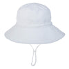 Zando Baby Sun Hat Summer Upf 50+ Sun Protection Baby Boy Beach Hats Kid Wide Brim Bucket For Baby Girl White 4-8 Years