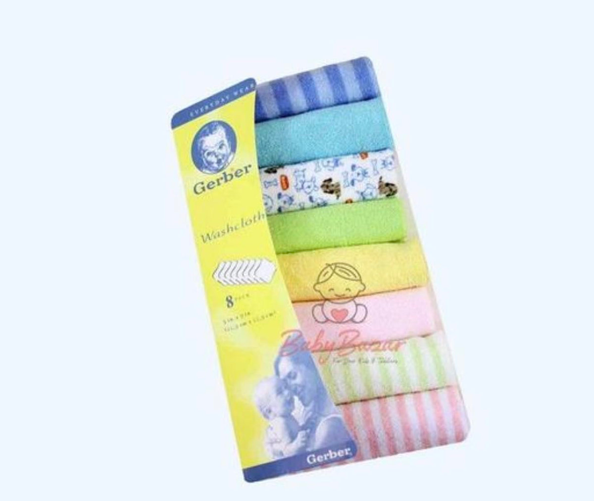 Little Tiny Wiggle Soft Cotton Newborn Napkin Wash Cloth Face Towels