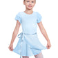 Eqsjiu Girls Ballet Leotard With Skirt Blue Tutu 3T 4T Toddler Girl 3-4T Bodysuits Outfits Dance Kids Costume