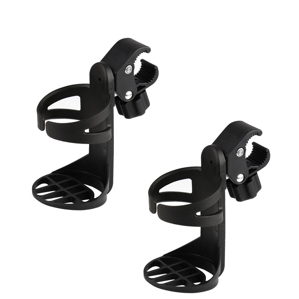 Accmor Stroller Cup Holder, Universal Cup Holder For Uppababy Nuna Doona Strollers, 360 Rotatable Large Caliber Drinks Holder Cu
