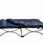 Regalo My Cot Deluxe Portable Toddler Bed, Includes Sleeping Bag, Navy