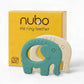 Nubokind Silicone Baby Teether Ring Set | Bis Certified MultiTextured Soft Chew Toy For Newborn | For 3, 6, 9, 12 Months + | Bp