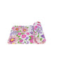 Baby Car Seat Canopy Extra Soft And Stretchy Purple And Pink Floral Nursing Cover