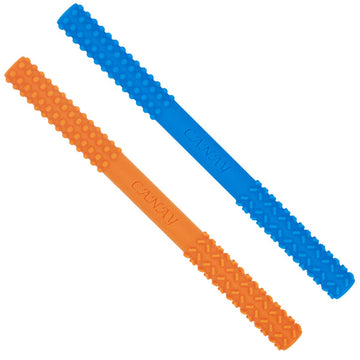 Hollow Chew Tubes Sensory Chew Toys for Autistic Children(2 Pack), Alt. to Chew Necklaces for Sensory Kids, Teething, Oral Motor