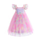 Dressy Daisy Toddler Girls Unicorn Birthday Party Rainbow Princess Costume Pageant Fancy Tulle Dress With Headband And Birthday
