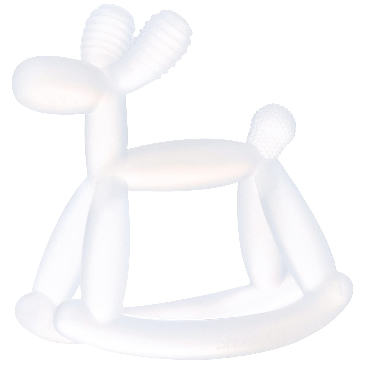 Smooch Rocking Teething Toys for Babies 0-6 Months, 12, 18 - Easy to Hold Silicone Baby Teether, Soft Infant Teething Toys Provi