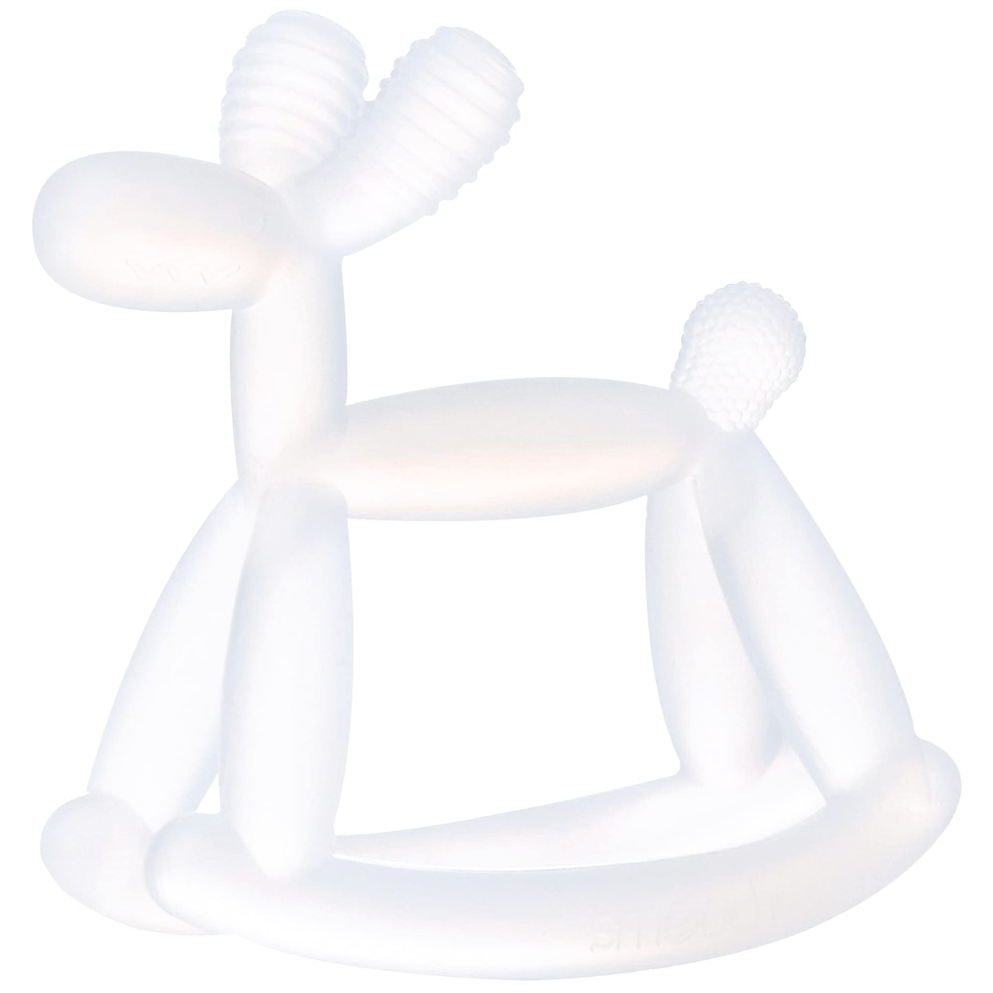 Smooch Rocking Teething Toys for Babies 0-6 Months, 12, 18 - Easy to Hold Silicone Baby Teether, Soft Infant Teething Toys Provi