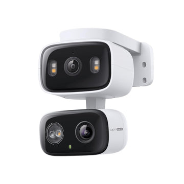 Tapo 2K 3MP Indoor/Outdoor Dual Lens Pan/Tilt Security Camera - 125 Wide-Angle + 6mm Telephoto, Free Person/Vehicle Detection, 3