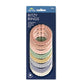 Itzy Ritzy Linking Ring Set; Set of 8 Braided, Rainbow-Colored Versatile Linking Rings; Attach to Babys Car Seat, Stroller & Ac