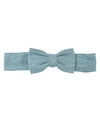 Rufflebutts Baby/Toddler Girls Light Wash Denim Headband - 0-24M
