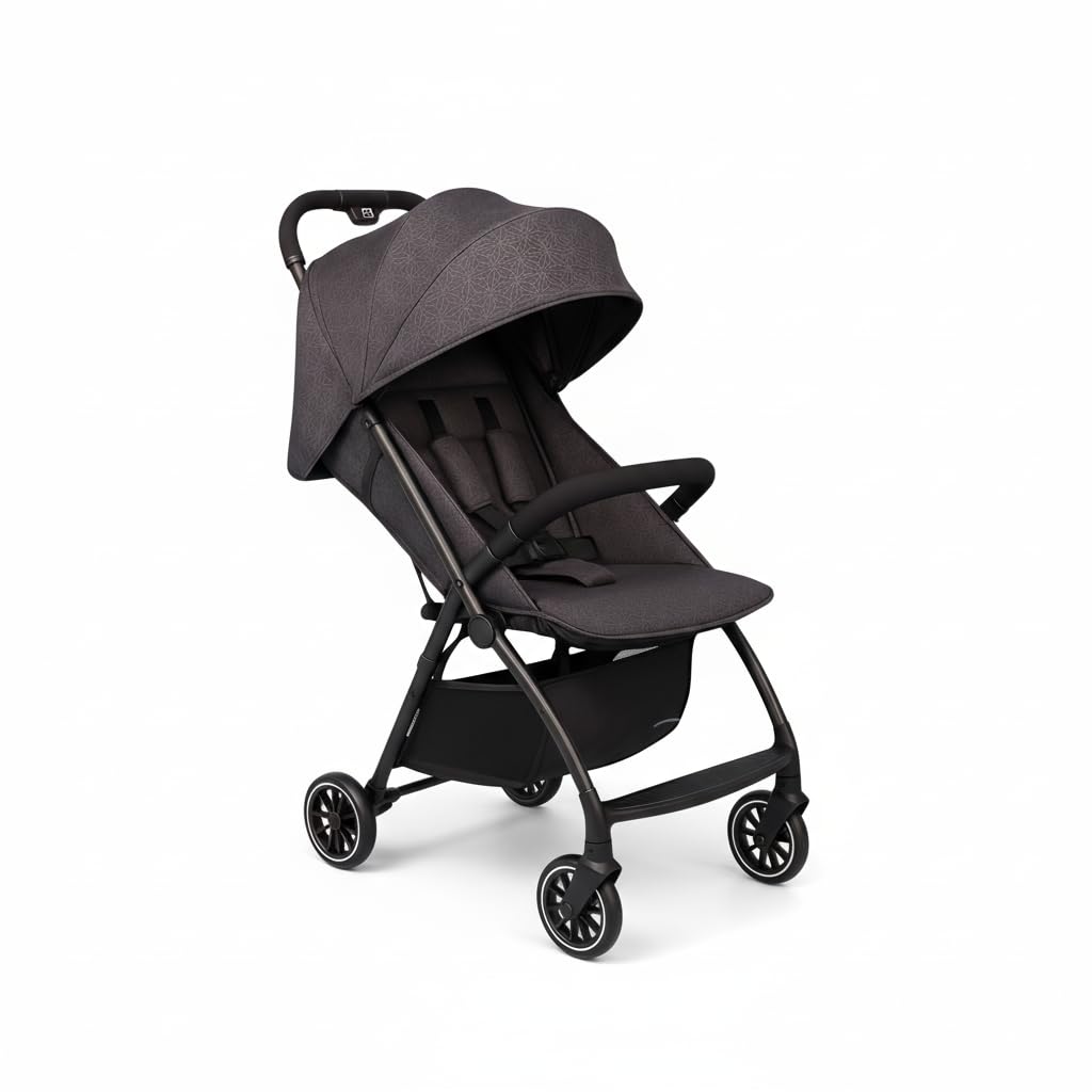 Mothercare Wagon Baby Stroller/Pram For 0 To 3 Years (Upto 15Kgs), New Born/Toddler/Kid, 5 Point Safety Harness, Adjustable Back