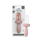 ezpz Baby-Led Gumline Feeder (Blush) - Silicone Fruit Feeder for Infants 4 Months + - Baby Feeding Essentials - BLW Tools - Work