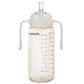 Mombella Classic PPSU Baby Bottles with Extra Fast Flow Nipple for 6 Months+, Anti Colic Infant Feeding Bottle with Straw n Hand
