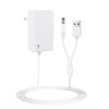 Baby Swing Power Cord for Ingenuity InLighten, Simple Comfort and Swingn Go Charger, 2-in-1 Charging Cable with USB A and DC Pl