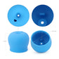 Tougs Silicone Sippy Straw Cup Lids For Toddlers Babies (Pack Of 5) - 5 Drinking Straws - Reusable, Spill-Proof - Stretches To C