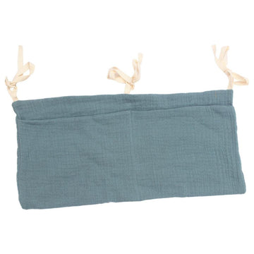 ILSMYSUTRA Multipurpose Baby Nursery Organizer Hanging for Diapers Wipes 2 Pockets Blue|Strollers & Accessories|Stroller Accesso