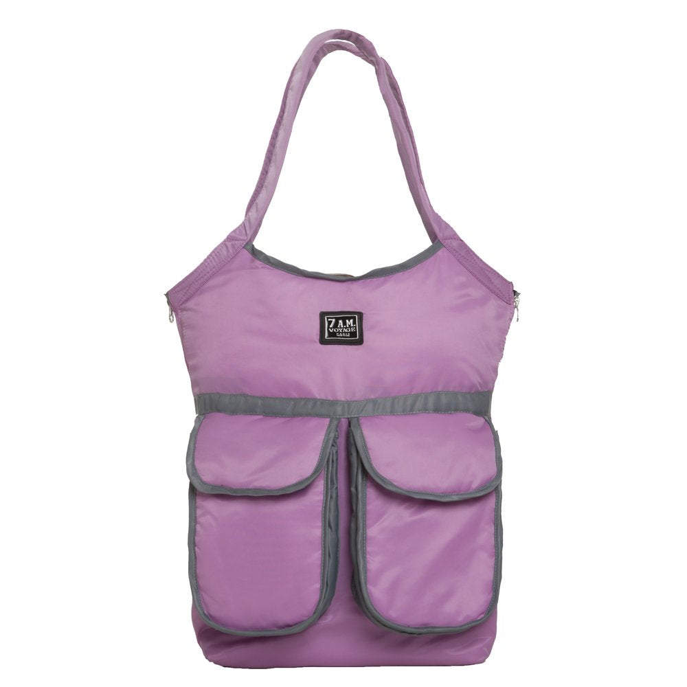 7 A.M. Voyage Barcelona Diaper Bag (Pink)