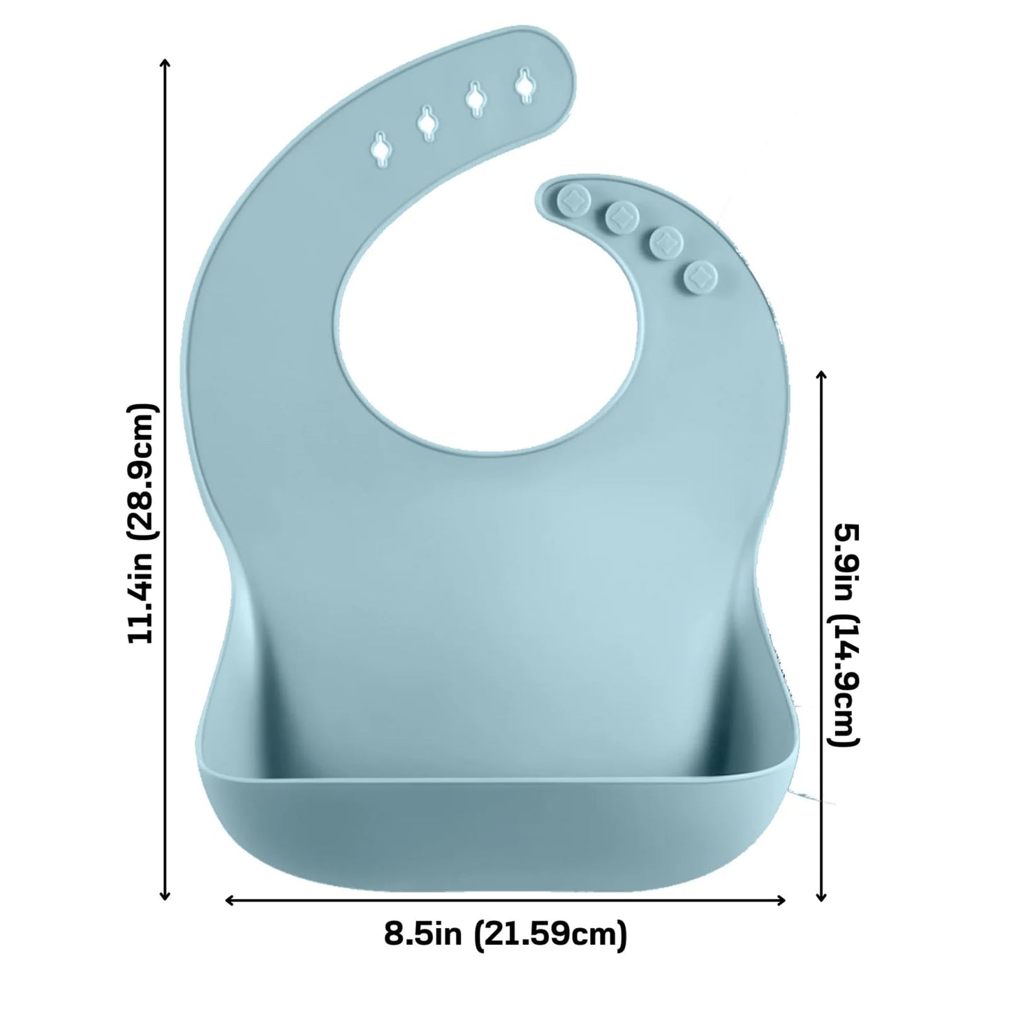 Pandaear Silicone Baby Feeding Set | 11Pcs Baby Led Weaning Supplies Self Feeding Utensils | Divided Suction Plate Bowl Bibs Sip