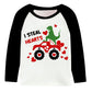 Valentine'S Day Shirt For Toddler Boy Girl Long Sleeve Dinosaur Truck I Steal Hearts Tops Kids Boys Heart Clothes 6 Years