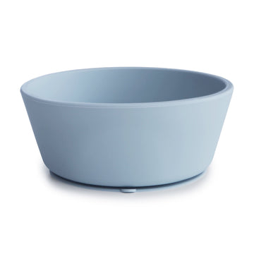 Mushie Silicone Suction Bowl  Bpa-Free Non-Slip Design (Powder Blue)