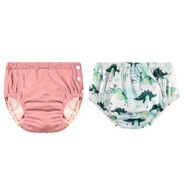 Ineffable Reusable Swim Diaper Pants | Unisex Baby Swimwear | Adjustable & LeakProof | 036 Months | Color 18