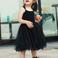 Btgixsf Baby Girls Tutu Dress Toddler Sleeveless Tulle Dress Princess Infant Party Dresses 1580 Black 4T