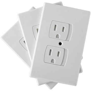 Jambini Self-Closing Baby Proof Outlet Covers Baby Proofing - An Alternative To Plug Covers For Electrical Outlets And Outlet Pr