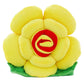 Vaishno Rose Flower Plush Toy | Soft Rose Shape Throw Pillow, Decorative Cushion for Sofa, Bed, Home & Gifts (Yellow, 30cm)