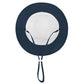 Durio Sun Hat Bucket Hats Wide Brim Summer Hat Sun Protection Beach Hat D Navy Solid 6-12 Months