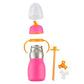 Kid Basix Safe Sippy 2 | Stainless Steel Cup For Babies/Toddlers | Convertible Sippy Or Straw | Dishwasher Safe | 11 Oz. | Bpa F