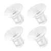 4PCS Flange Insert 18mm Compatible with Momcozy M5/M6/M9/S12 Pro/S9 Pro/V1 Pro/V2 Pro, Spectra/Medela/Elvie/NCVI/TSRETE/eufy/Lan
