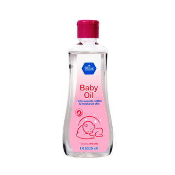 Med Pride Pure Baby Oil For Infants, Baby Boys & Girls - Premium Mineral Oil For Babies To Prevent Moisture Loss- Nourishing Bab