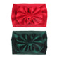 Yanjie Baby Girl Bows Christmas Velvet Baby Headbands Big Baby Bows Wide Head Wrap Hair Accessories For Toddlers Newborn Infants