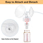 15Mm Flange And Duckbill Valve Compatible With Spectra S1 Spectra S2 Spectra9 Plus Synergy Gold Breast Pump, Spectra Pump Parts